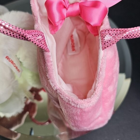 Aurora World Princess Kitten Carrier Fancy Pals Purse With White Plush Cat 7” - Picture 13 of 15